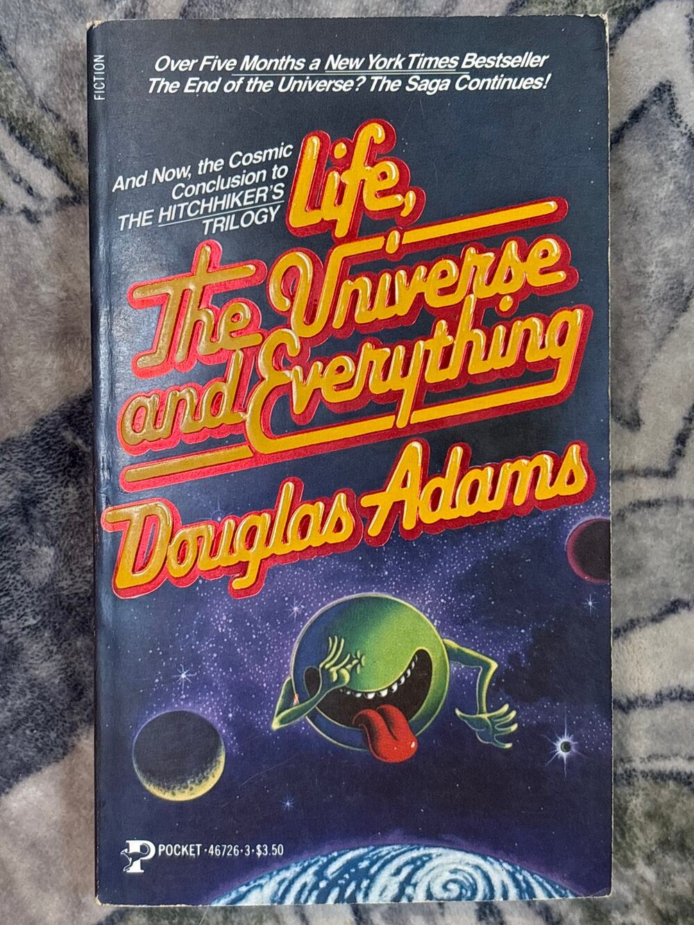 Douglas Adams Life The Universe And Everything Paperback 1st pocket book print